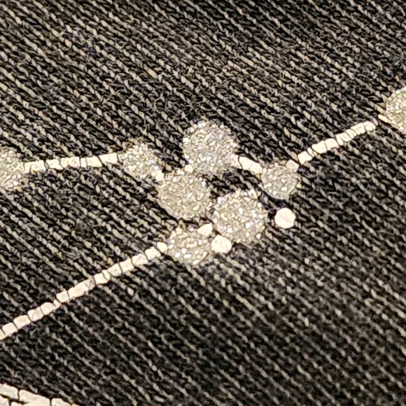 Hollister Dark Grey Constellation Graphic Short Sleeve T-Shirt Size S - Picture 12 of 12